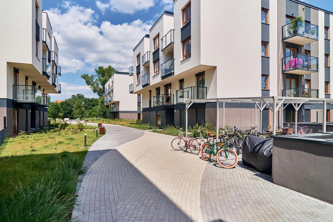 Riverside Apartments Na Grobli By Noclegi Renters วรอตซวาฟ ภายนอก รูปภาพ