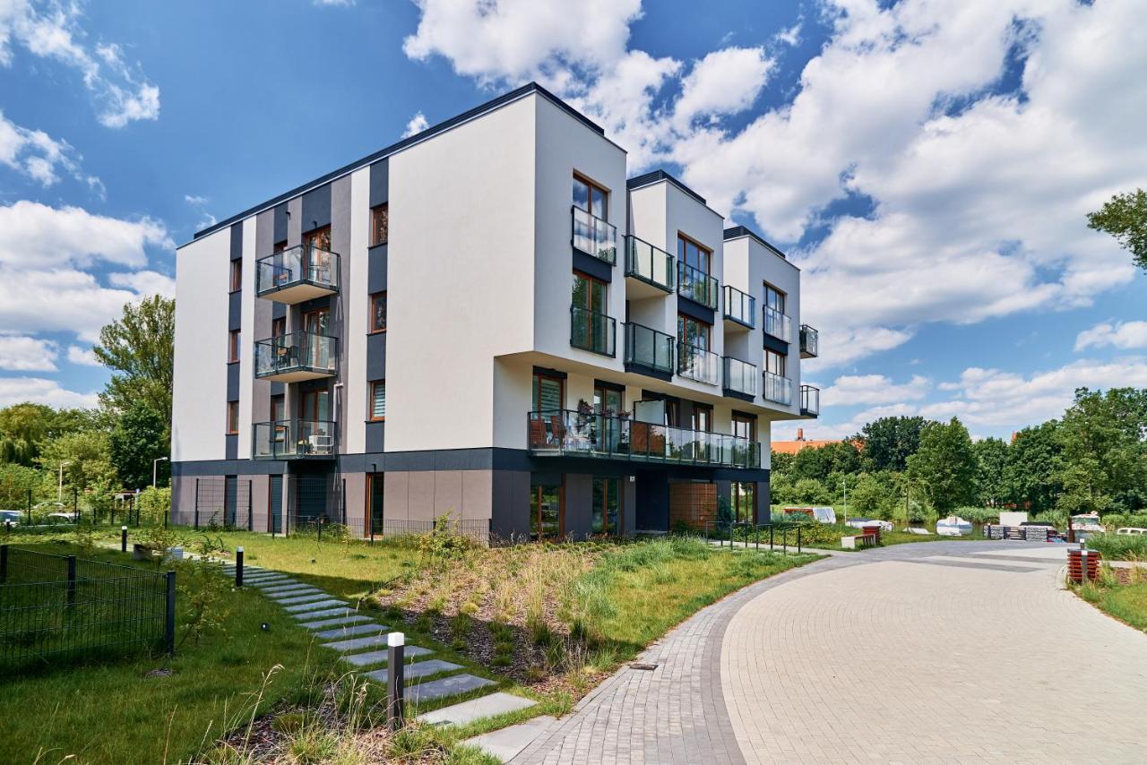 Riverside Apartments Na Grobli By Noclegi Renters วรอตซวาฟ ภายนอก รูปภาพ